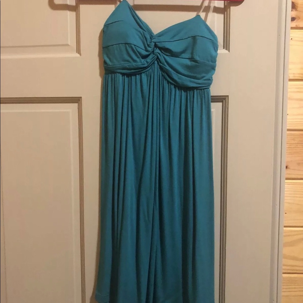 Ivy And Leo Team Strapless Dress Small